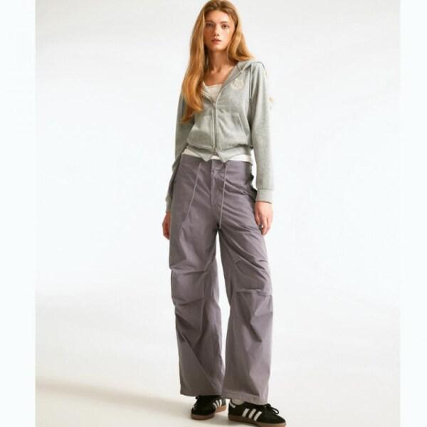 女性パラシュートパンツ /_A WHTAE1191F