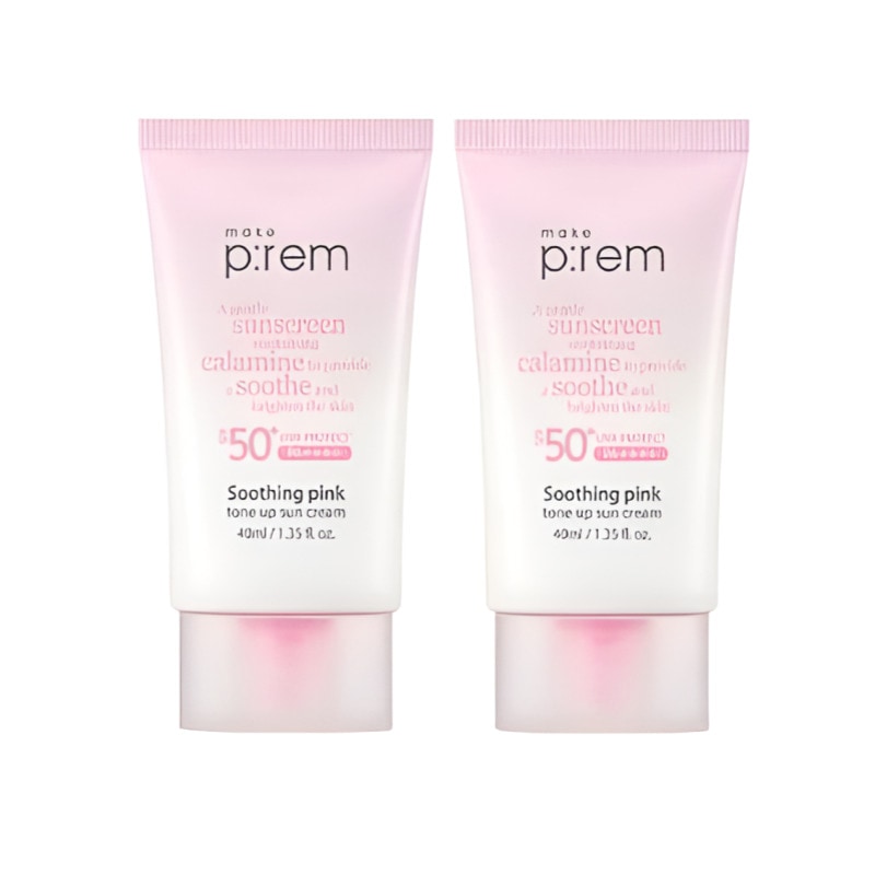 スージング ピンク トーンアップ サンクリーム 40ml×2本セット