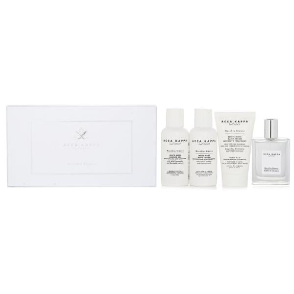 アッカカッパ white moss gift set: 1x eau de cologne spray 50ml 1x shower gel 100ml 1x body lotion 100ml 1x
