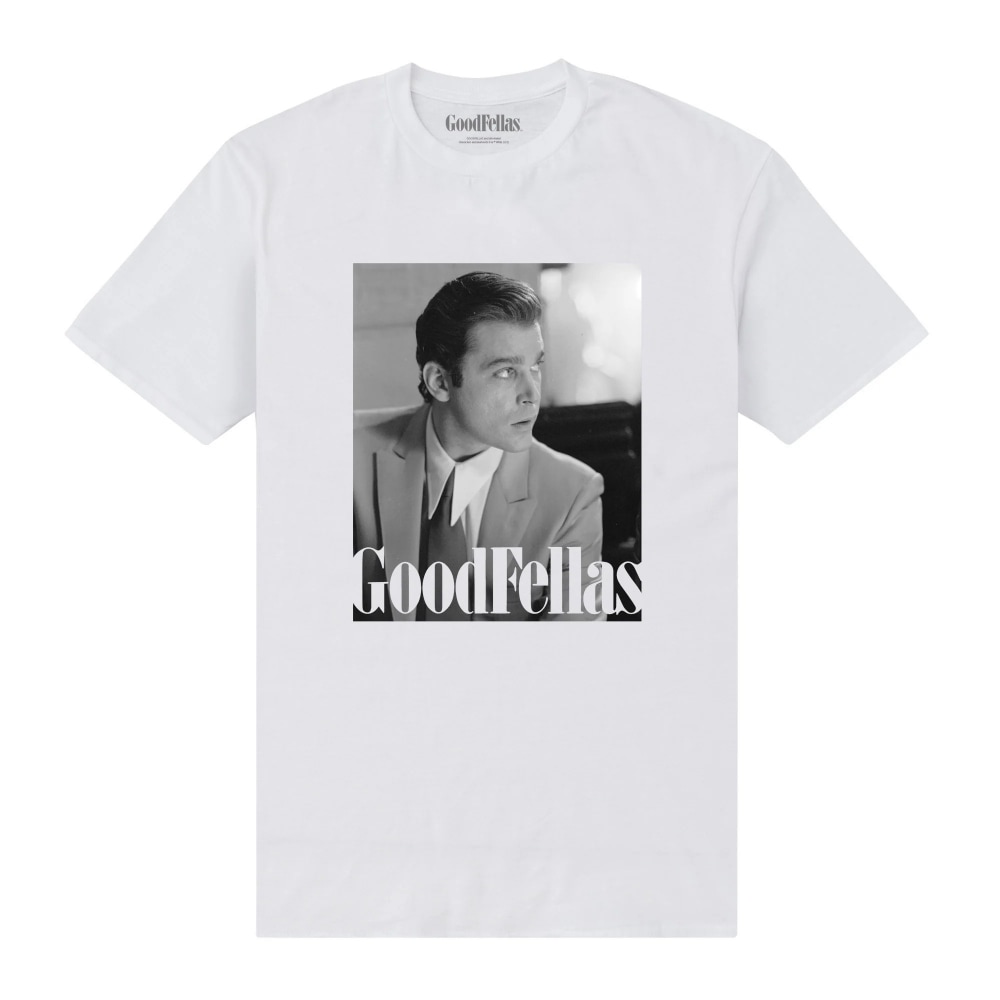 (英国より直送) Goodfellas ユニセックス大人用ヘンリーヒルポートレート T シャツ