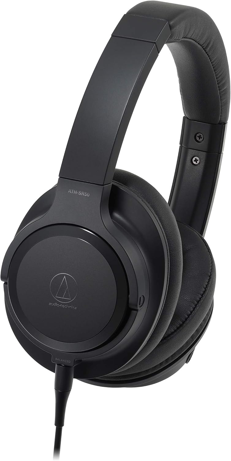 ATH-SR50 ヘッドホン 有線 ハイレゾハイレゾ音源対応 ポータブルヘッドホン SoundReality