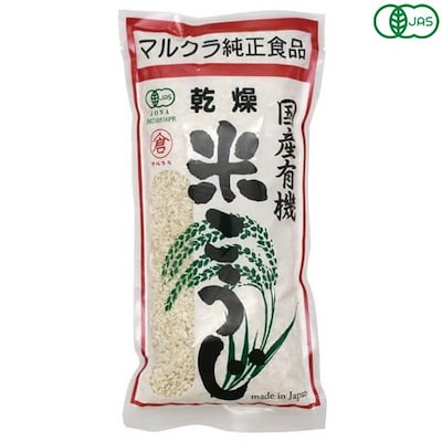 他サイト： マルクラ食品 マルクラ 有機米使用 乾燥白米こうじ 500gの商品画像