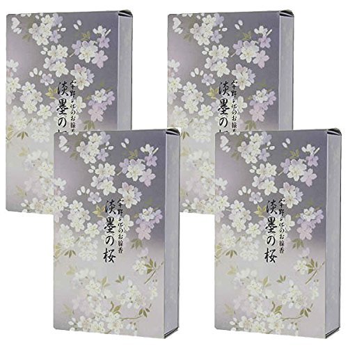 日本香堂(Nippon Kodo) 【セット品】宇野千代のお線香 淡墨の桜 バラ詰 (4個) 6,944円