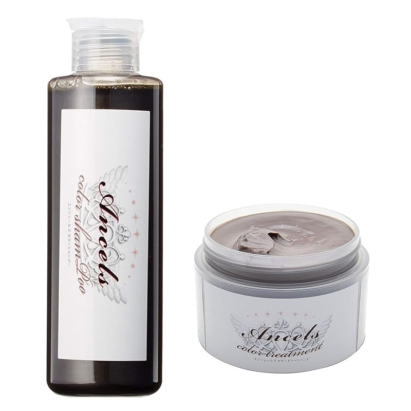 エンシェールズ　カラーシャンプー【シルバー】＆カラーバター【アッシュミルクティ】セット