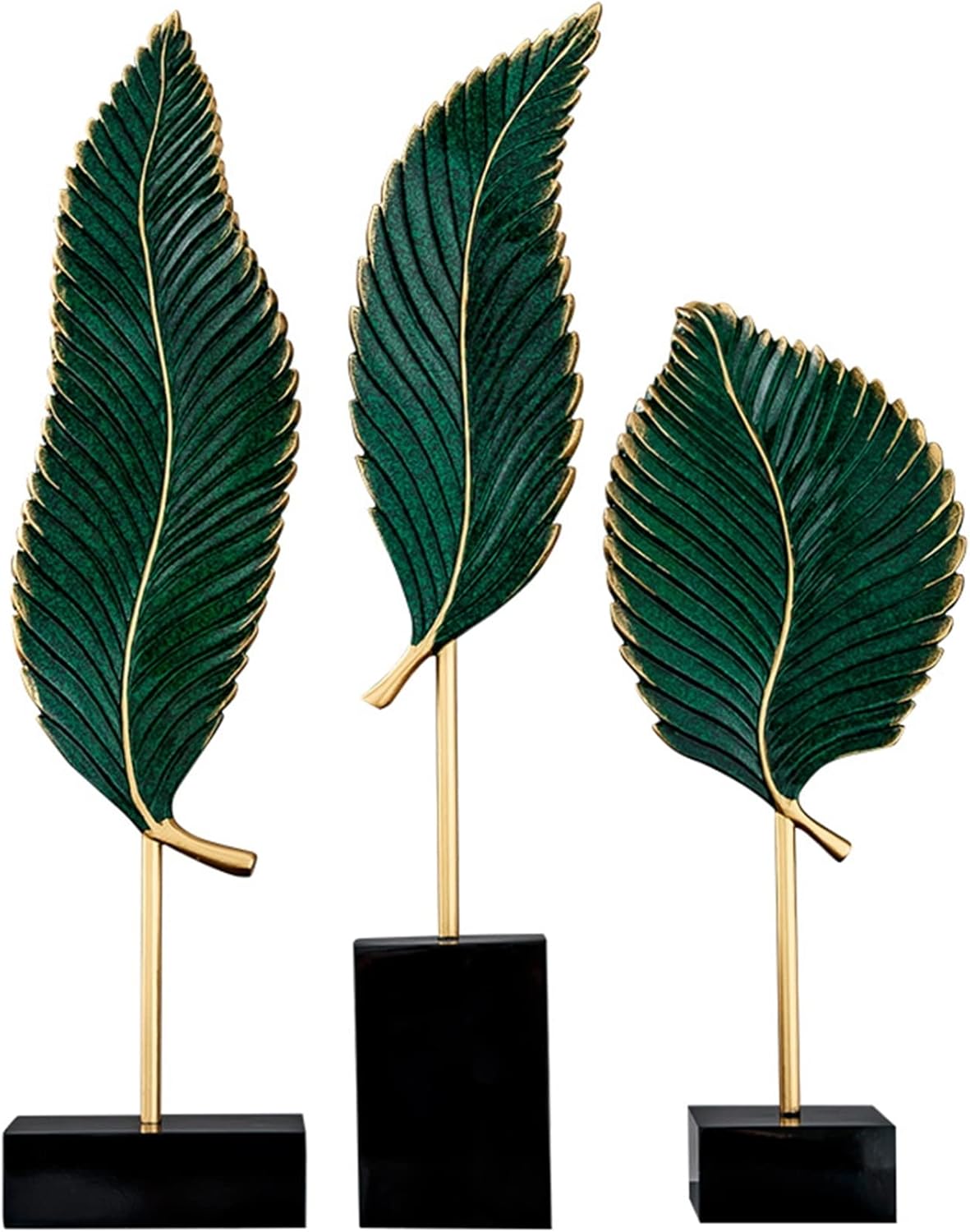 オブジェ 置物 オーナメント ホームデコレーション リーフ 葉 クリエイティブ 飾りホール 装飾品 玄関 家 引越し ギフト アートコレクション 新築祝い ギフト