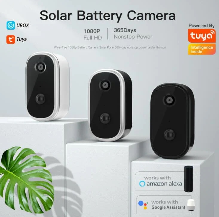 太陽エネルギーワイヤレススマート監視カメラ防水電池カメラwifiカメラ低消費電力