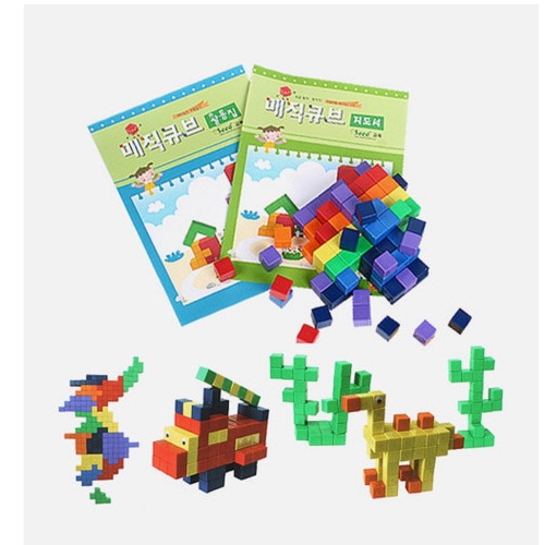 ブレインフォレストマグネットマジックキューブフルセット幼稚園児童家学院教授教区団体創造力