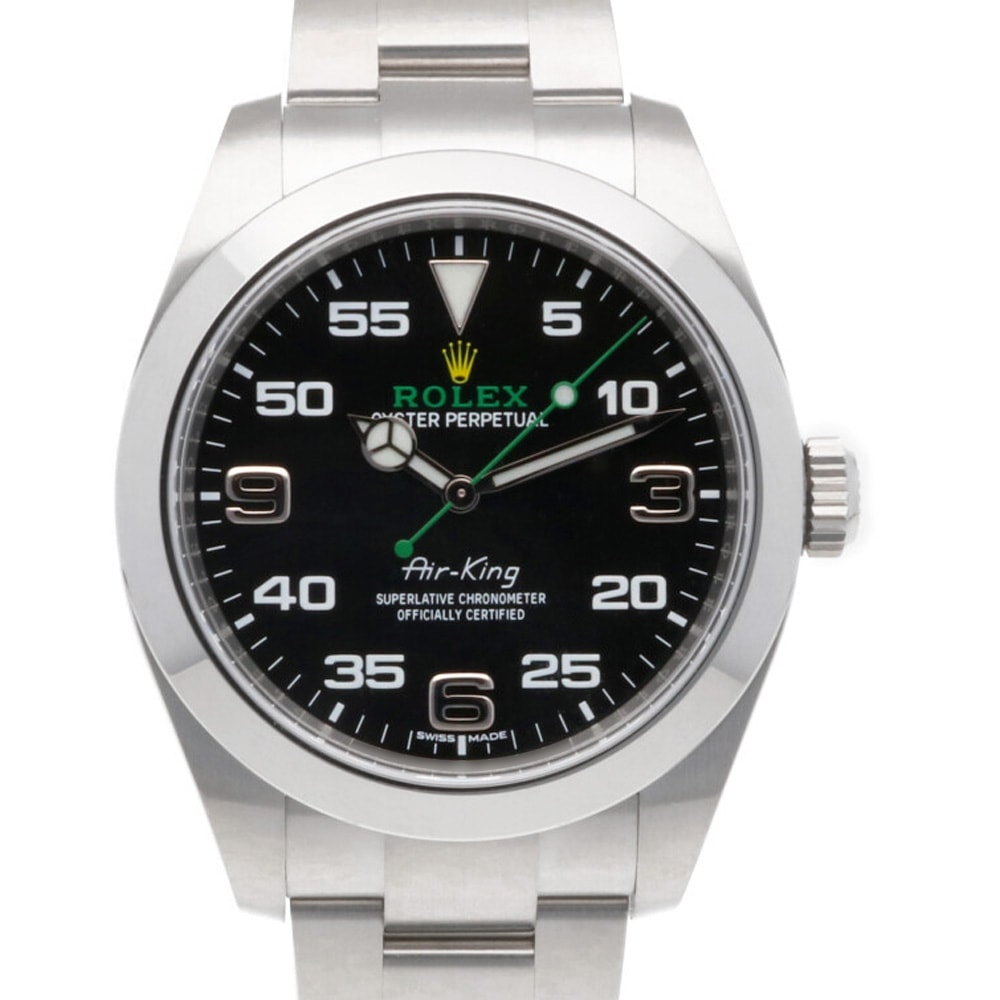 ロレックス ROLEX エアキング オイスターパーペチュアル 腕時計 時計 116900 メンズ 中古