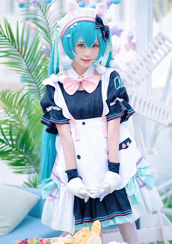 新登場! 初音ミク なりきり コスプレ Tシャツ キュロット はちゅねみく