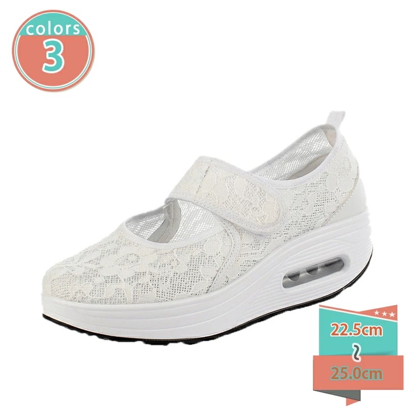 クーポン 船型底 ナースシューズ レディース 大きいサイズ シューズ 厚底スニーカー エアクッション 身長アップ 美脚 軽量 ローファー ウォーキングシューズ 看護師 作業靴 歩きやすい 疲れない 婦