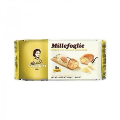 ヴィチェンチ パフぺーストリーロール クリーム 125g 16個セット