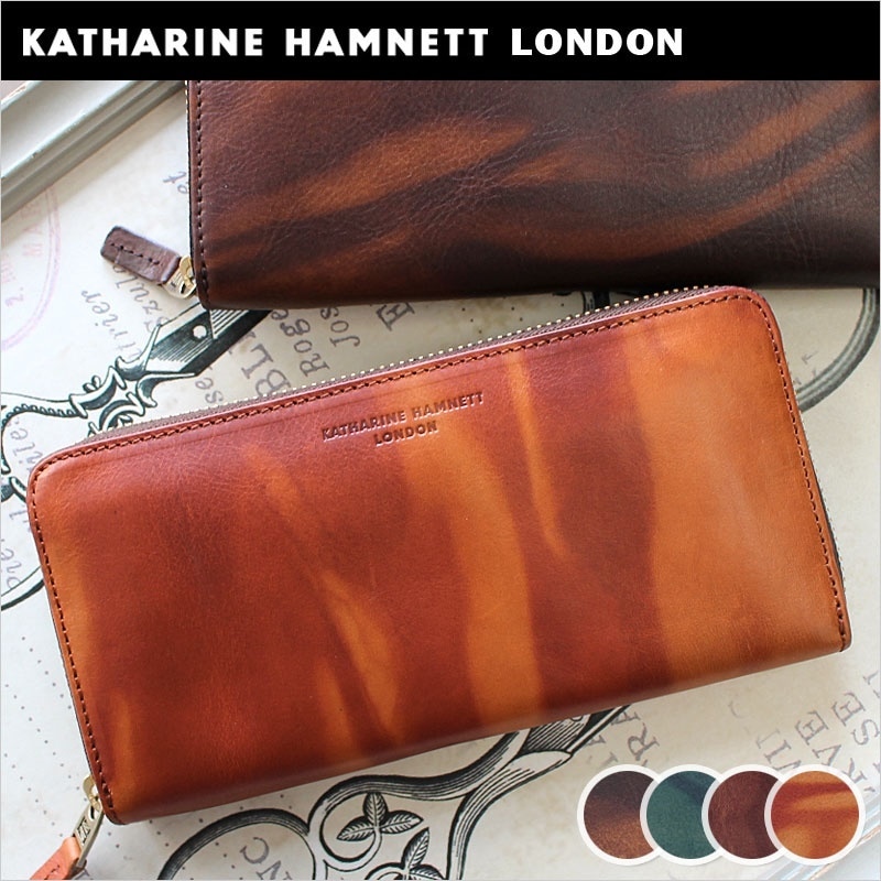 キャサリンハムネット KATHARINE HAMNETT LONDON ラウンドファスナー長財布 財布 FLUID フルード 490-59204 15,466円