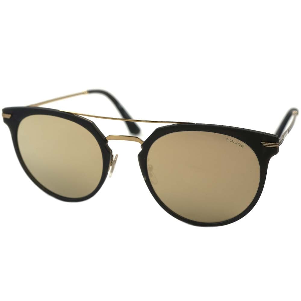 ポリス サングラス メンズ POLICE ブラウン ブラウンゴールドミラー SPL578 8FFG