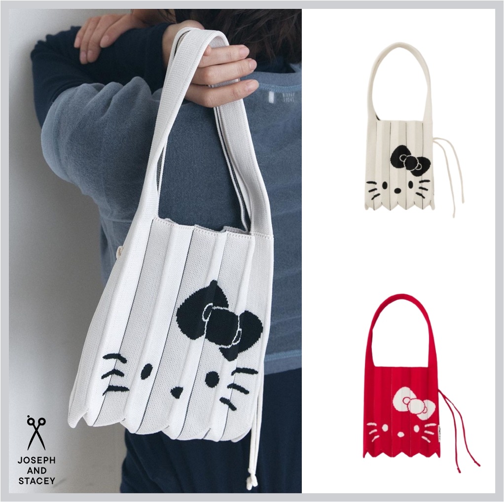 [Sanrio] Lucky Pleats Knit S Hello Kitty