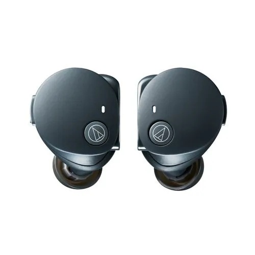 【推奨品】オーディオテクニカ ワイヤレス イヤホン ノイズキャンセリング IP55 最大25時間 USB-C ATH-CKS50TW2 BK ブラック系