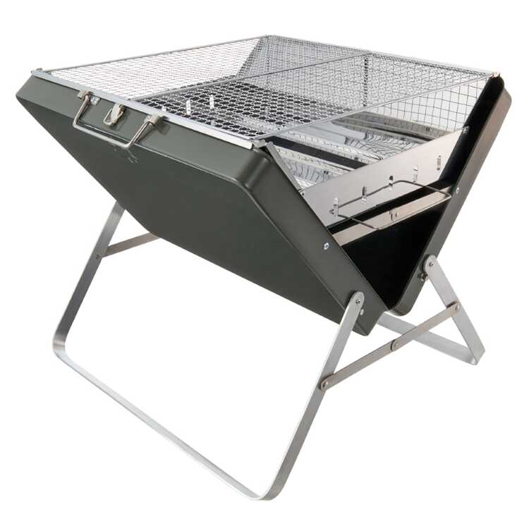 アタッシュケース型大型グリル グリルアタッシュ XL 幅51×奥行51.5×高さ45cm #81060950