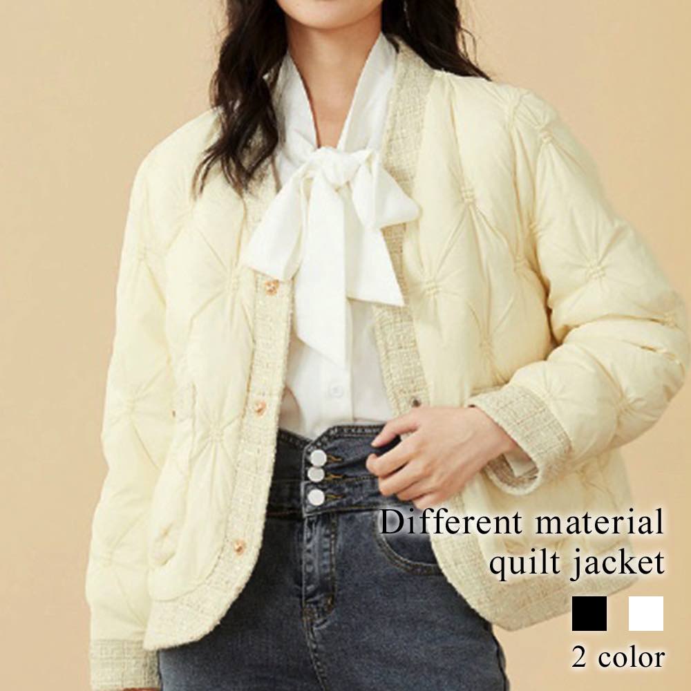 ダウンジャケット レディース 異素材キルトジャケット 冬 暖かい スリム 軽い ショート ダウン おしゃれ 春 ロング きれいめ ジャンパー ハーフ 高級 ショートコート 軽量 丈 20代 フード 防 5,651円