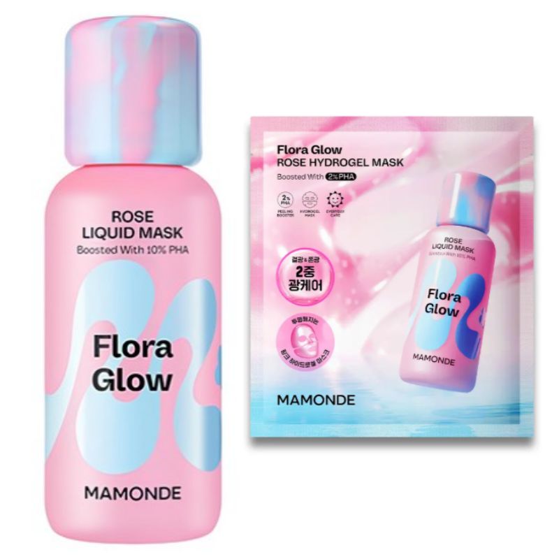 フローラグロー ローズ リキッドマスク 80ml／結光・ツヤアップ・角質ケア