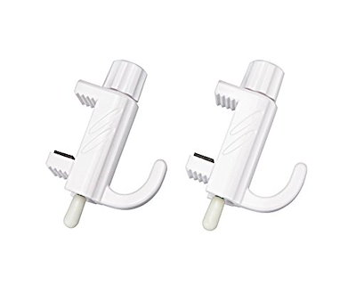 他サイト： ノムラテック ABS樹脂 ネジ止め 簡単かもいフック 2個入 ホワイト N-1077の商品画像
