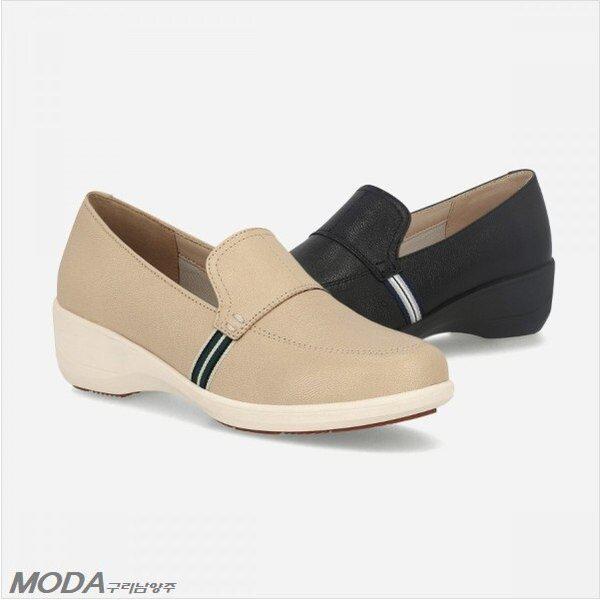 軽量クッションローファーコンフォート女性スリッポン2XWC06X_GN