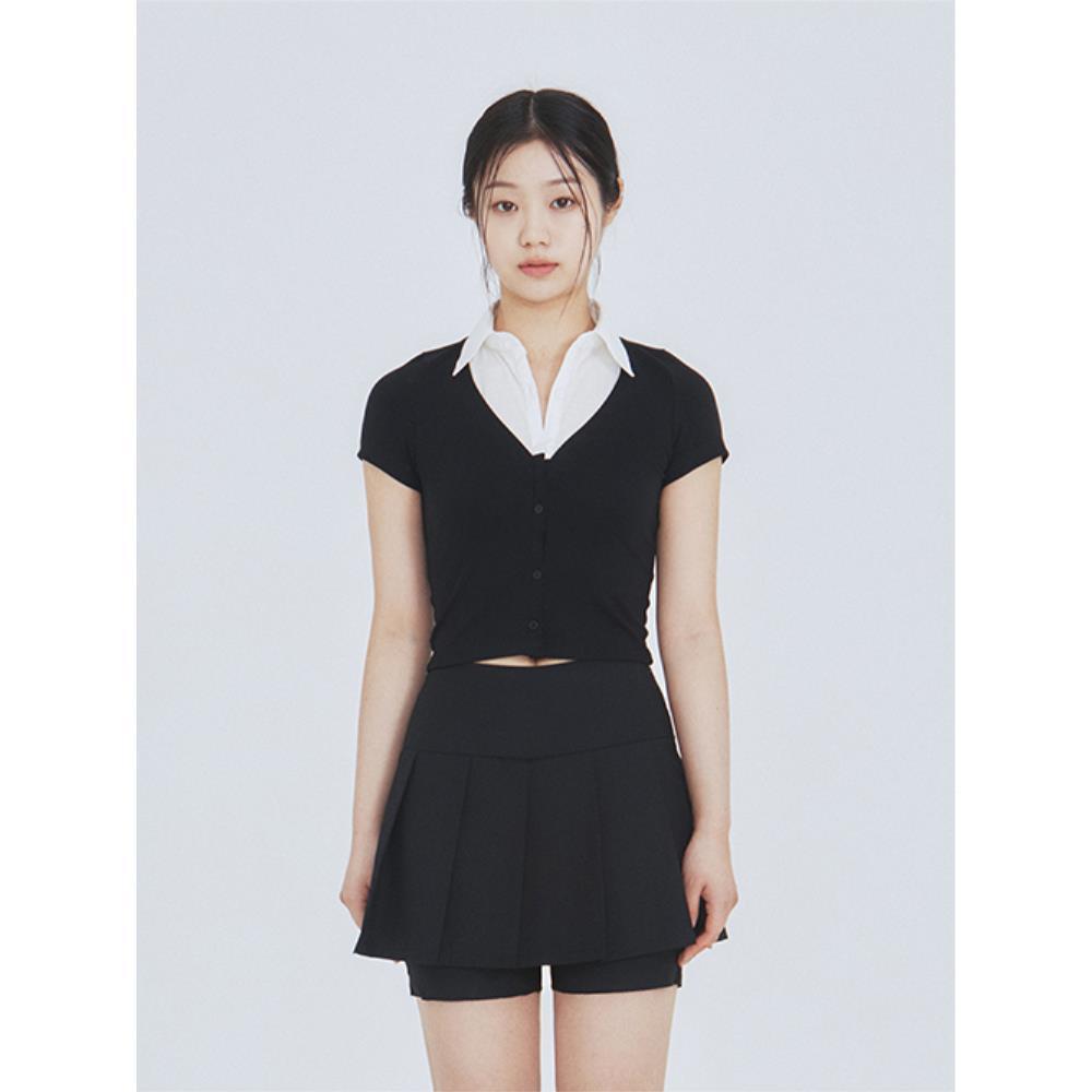 Not your rose serena top black NRTS4B002BK