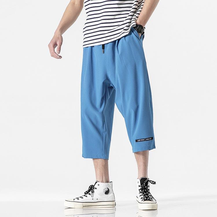 全7色×7サイズ！七分丈ズボン 夏 メンズ クロップドパンツ 夏ズボン パンツ ゆるパン ボトムス 涼しいズボン 夏物 メンズファッ 4,901円