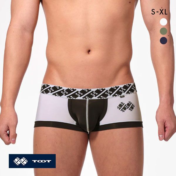トゥート TOOT エンブレムプリント ボクサー ウルトラマイクロボクサーパンツ ローライズ メンズ