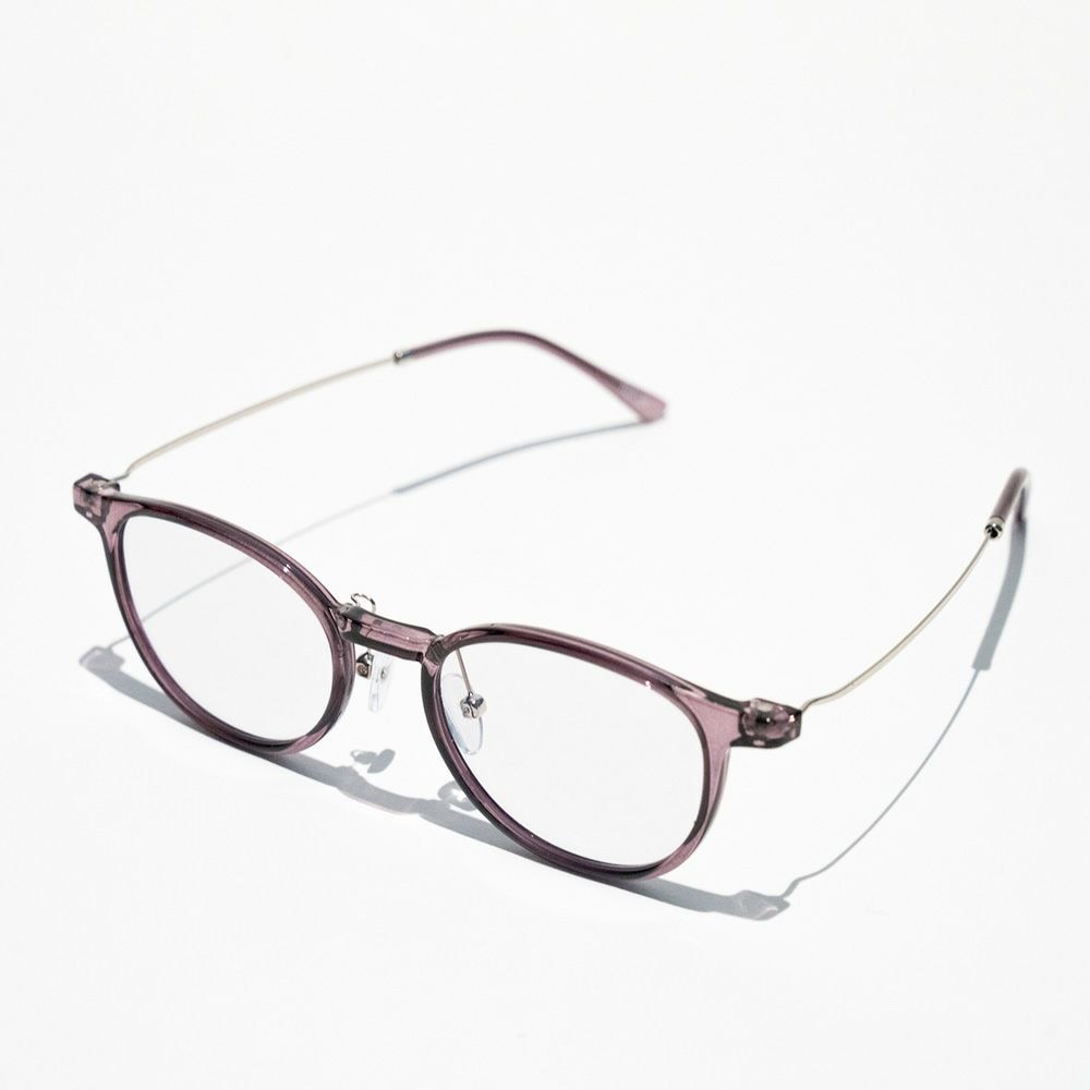 ナイトグラス　ファッション　パープル