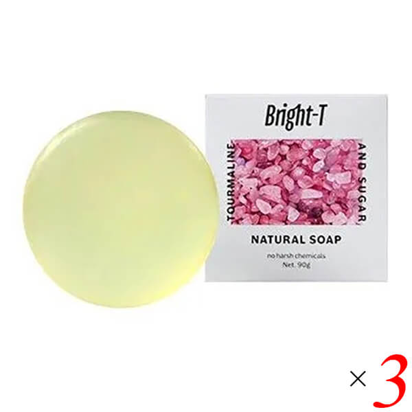 Bright-T ブライトティー 薬用石鹸 90g 3個セット 医薬部外品