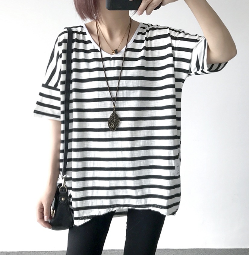 トップス デート モテアイテム カットソー Tシャツ ボーダー柄 大人可愛い きれいめ 上品 リボン おしゃれ かっこいい 大人可愛い ラブリー キュート ガーリー クール モード系 セクシー