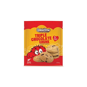 クッキータイムジャパン 5パウチトリプルチョコクッキーパック 100g2袋