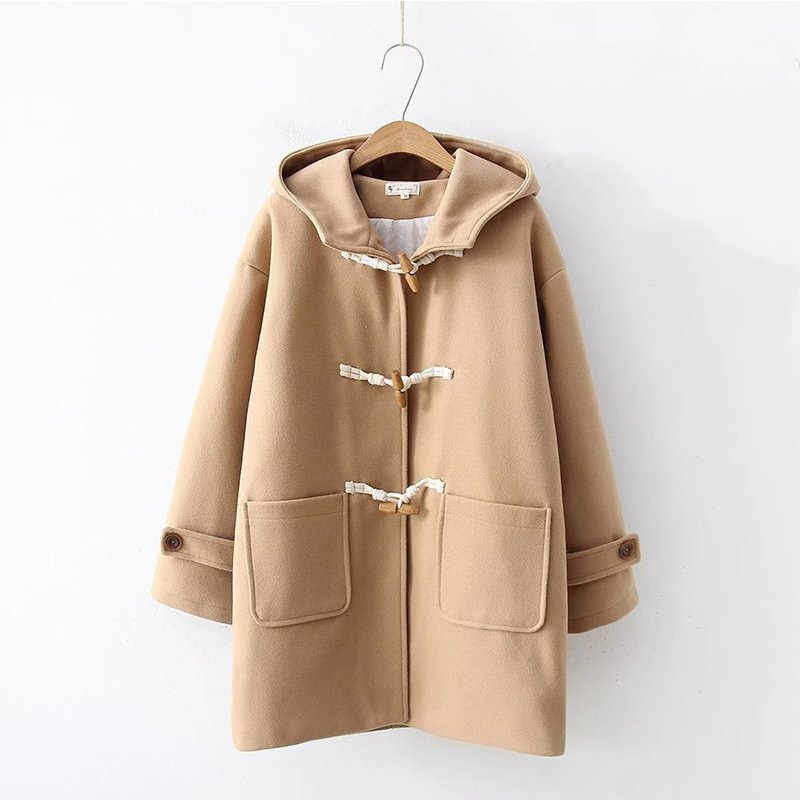 ダッフルコート レディース ロング アウター モッサコート ジャケット コート 長袖 学生 通勤 通