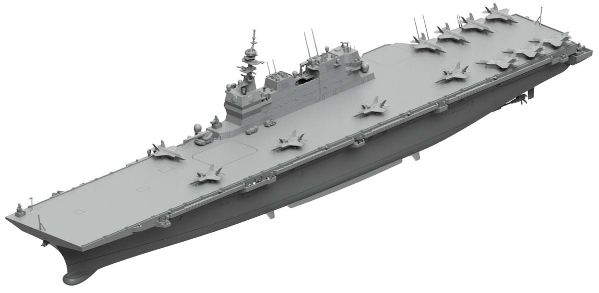 ピットロード 1/700 海上自衛隊 護衛艦 DDH-184 かが 2024(STOVL戦闘機搭載 第1次改装時)【J108】 プラモデル PT J108 カイジ ゴエイカン DDH-184 カガ 2