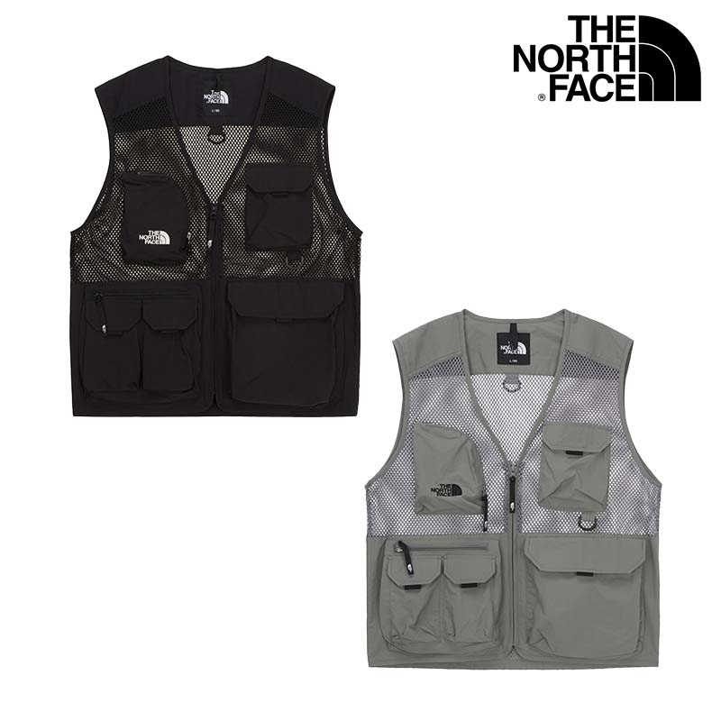 NV5VR02 MS VESTI VEST メンズメッシュベスト ノースフェイス 韓国 アクティビティ アウトドア ランニング マラソン トレイル ベスト チョッキ MEN メンズ 2色