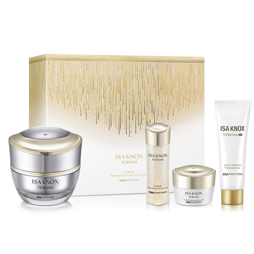 TERVINA LUMIERE Illuminating Cream SET 新商品 韓国化粧品 機能性化粧品 贈り物 企画商品 スキンケア 肌の弾力 ヒョド 肌の水分 保湿 SKINCARE