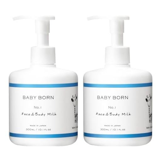 BABY BORN ベビーボーン フェイス&ボディミルク 乳液 ラベンダー 2個セット