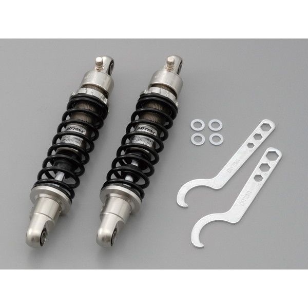 D69076 アルミリアクッション 265mm モンキー/ゴリラ(78-) モンキーFI(09-) 黒スプリング