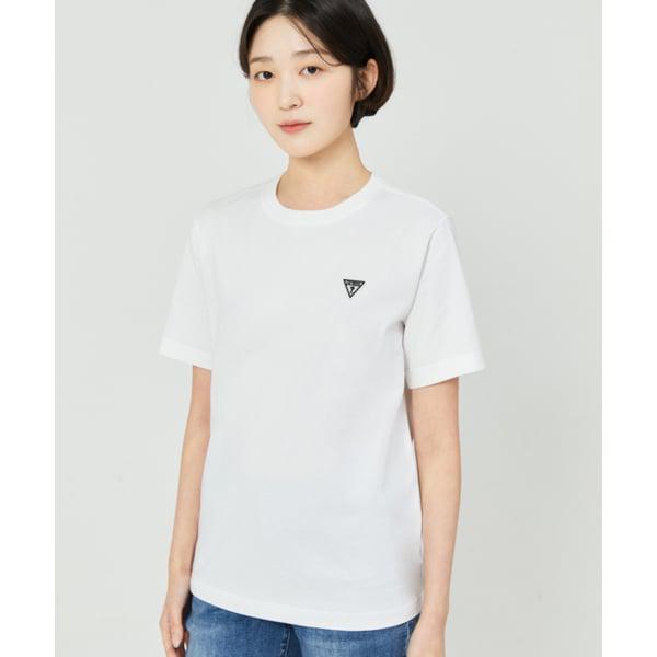 [ON] ユニ レギュラーフィット ラウンドネック ゴム三角ワッペン 半袖Tシャツ NP2KE401