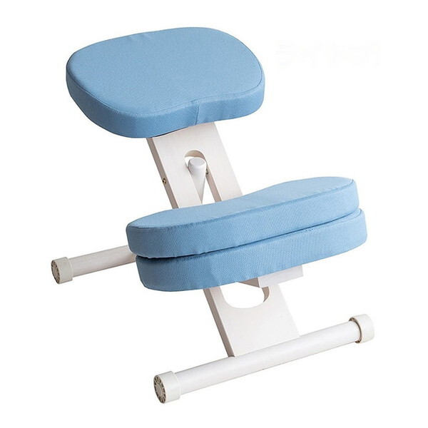 宮武製作所 611889141 CH-N889CK WHLBL クッション付きプロポーションチェアキッズ ホワイトライトブルー メーカー直送