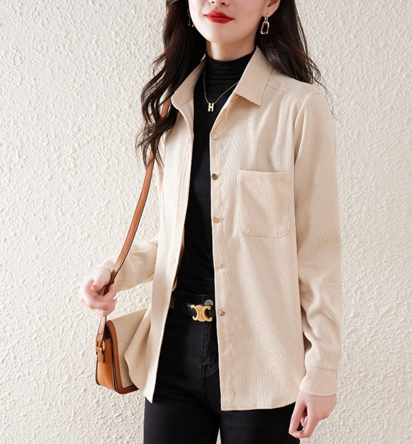 デート モテアイテム シャツ 長袖 コットン 可愛い きれいめ 上品 おしゃれ かっこいい 可愛い ラブリー キュート ガーリー クール モード系 セクシー エレガント 存在感 フォーマル