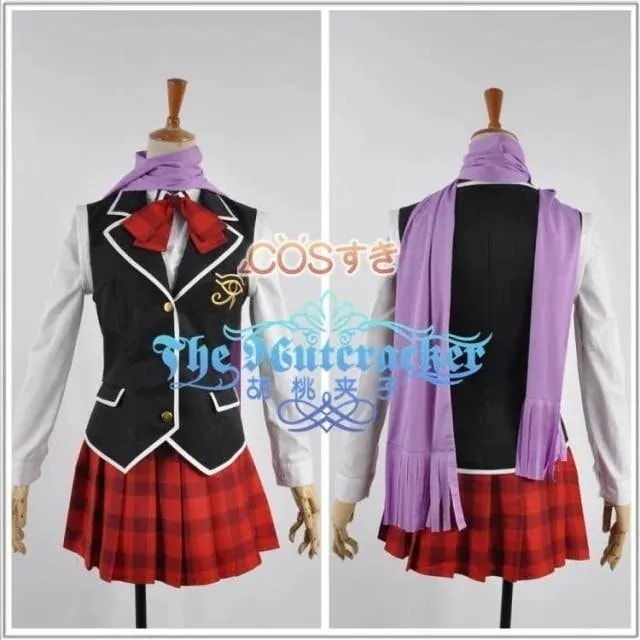 TRINITY SEVENトリニティセブン7人の魔書使い 風間 レヴィ 制服 コスプレ衣装 高品質 新品 Cosplay アニメ
