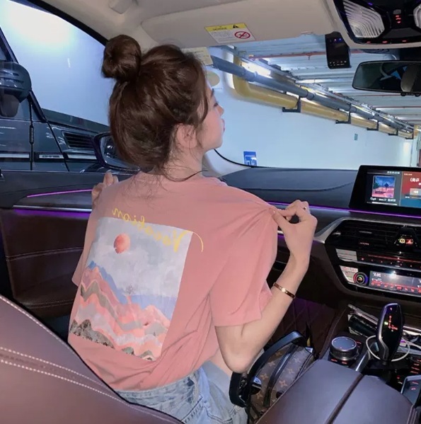 トップス Tシャツ ヴィンテージ風 ニュアンスカラー 半袖 クルーネック デザイン オーバーサイズ ビッグシルエット ニュアンス ヴィンテージ風 リラックス かわいい 大人可愛い きれいめ シンプル