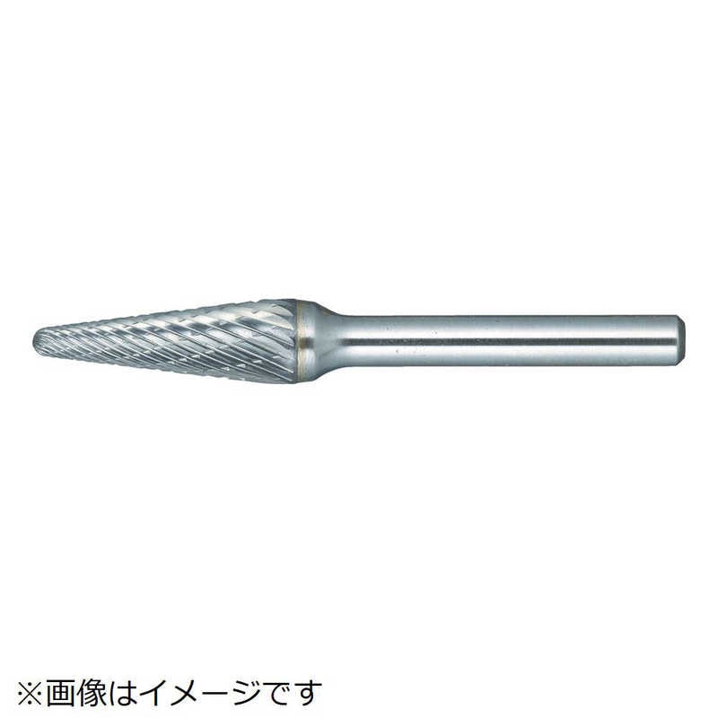 トラスコ中山　超硬バー テーパー(先丸) Φ12.7X刃長29X軸6 コース　TH7C127