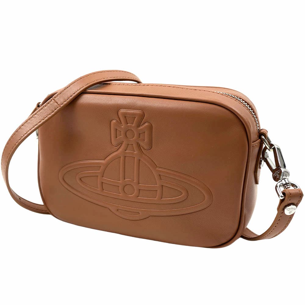 ヴィヴィアンウエストウッド バッグ カメラバッグ ショルダーバッグ Vivienne Westwood ANNA CAMERA BAG INJ ORB Medium Crossbody 4304006