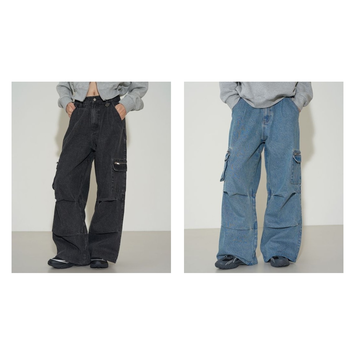 【ILLIGO】 Wide Pocket Cargo Pants 2色 正規品