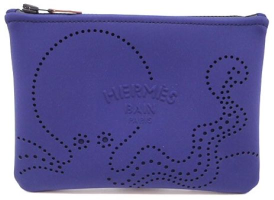 HERMES エルメス ネオバン・プルプ・フィクション PM ポーチ MARINE NOIR H103579M ブランド brand プレゼント 感謝セール 65,340円