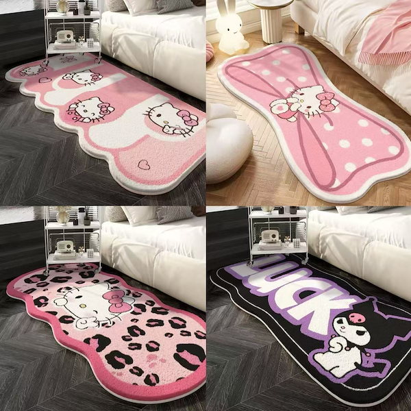 Qoo10] サンリオ 【即日発送】カーペット洗えるカーペットド