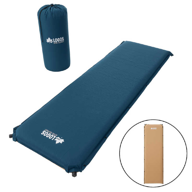 ロゴス　(ダブルバルブ高密弾力) 100セルフインフレートマットSOLO　72884190 9,900円