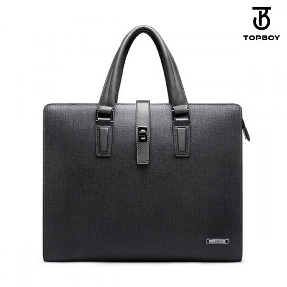 (トップボーイ) ビジネスレザーブリブケーストートバッグ (BP087)