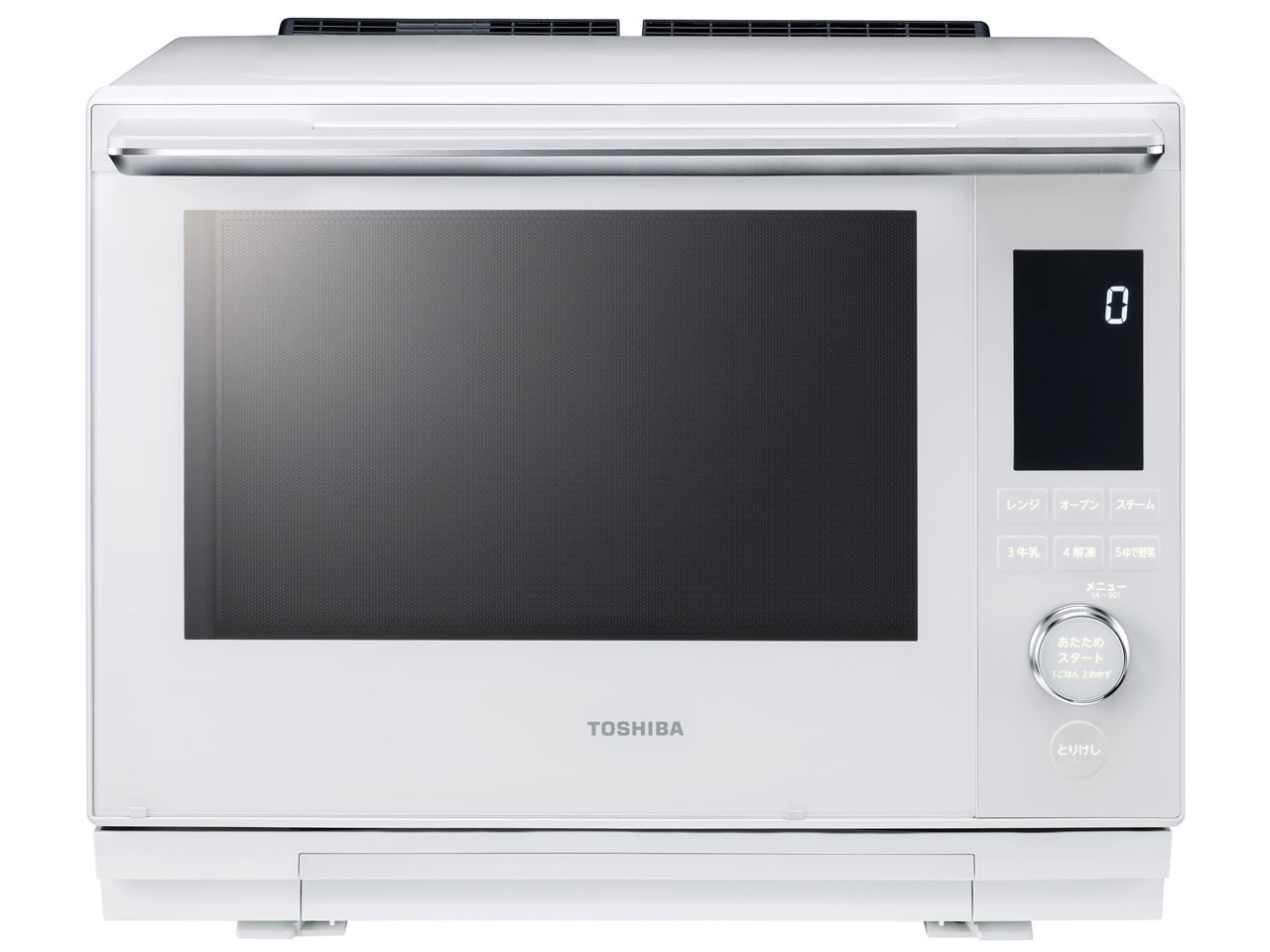 TOSHIBA　東芝　庫内容量30L　スチームオーブンレンジ　石窯ドーム ER-D3000A(W) [グランホワイト]/【送料区分Mサイズ】